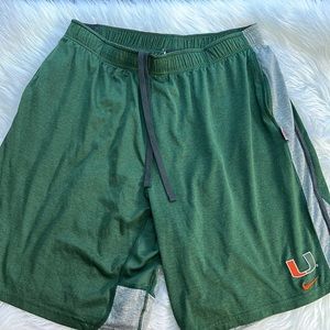 Miami Hurricanes Nike Shorts